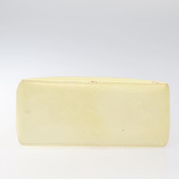 LOUIS VUITTON Monogram Vernis Reade PM Hand Bag Perle M91336 - Picture 9 of 12